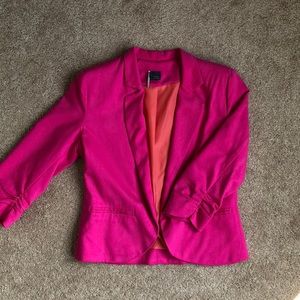 Hot pink blazer